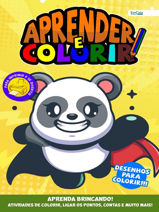 Title details for Aprender e Colorir by EDICASE GESTAO DE NEGOCIOS EIRELI - Available